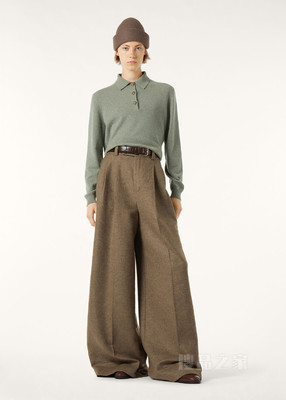 Classic 女士Polo衫 小羊绒