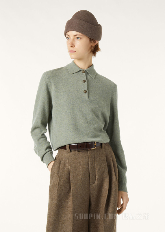 Classic 女士Polo衫 小羊绒
