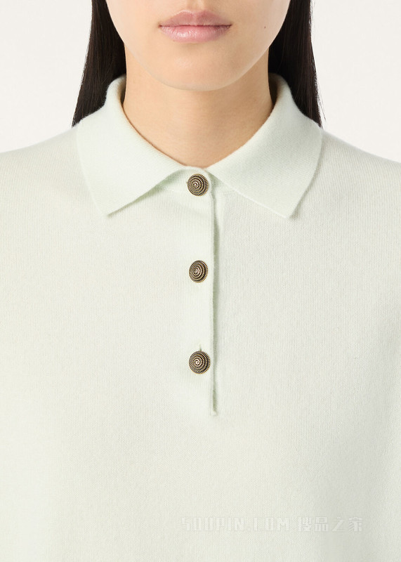 Classic 女士Polo衫 小羊绒