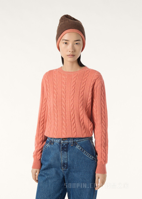 Cedar女士圆领上衣 羊绒