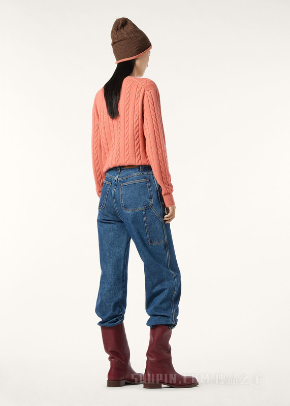 Cedar女士圆领上衣 羊绒