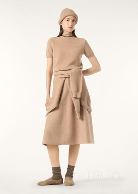 Monochrome女士圆领上衣 羊绒