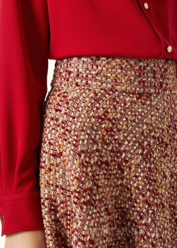 Amely女士半身裙 初剪羊毛