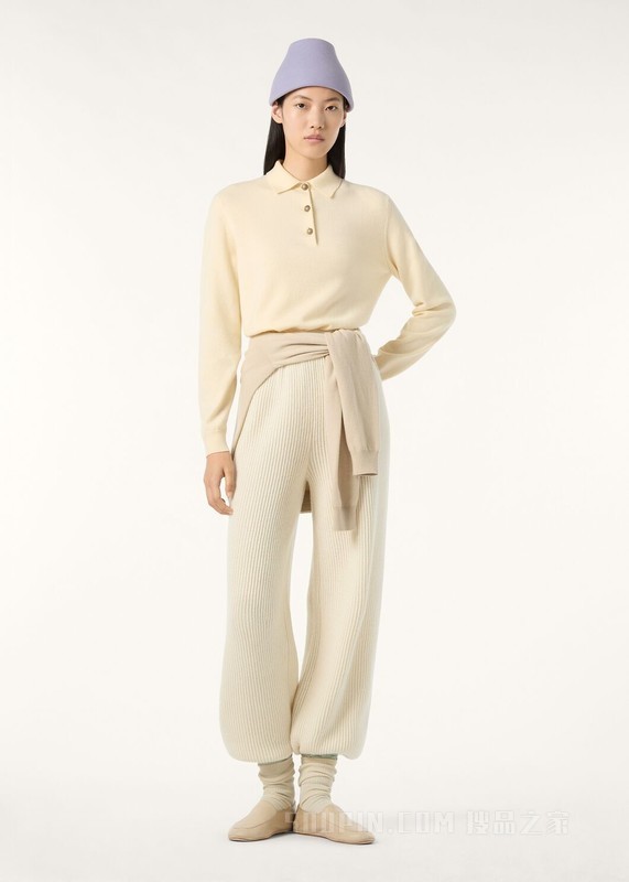 Classic 女士Polo衫 小羊绒