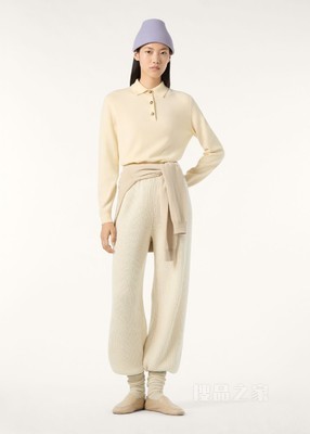 Classic 女士Polo衫 小羊绒