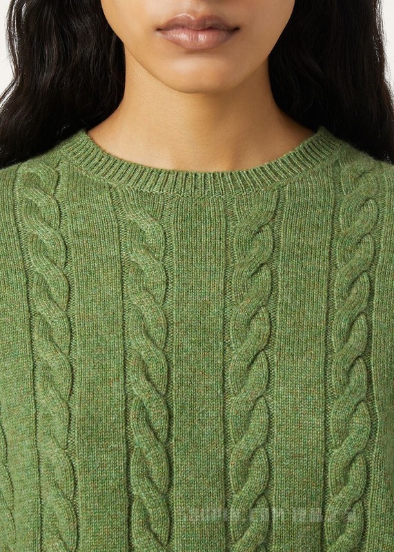 Cedar女士圆领上衣 羊绒