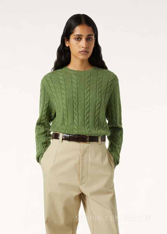 Cedar女士圆领上衣 羊绒