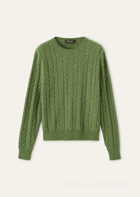 Cedar女士圆领上衣 羊绒