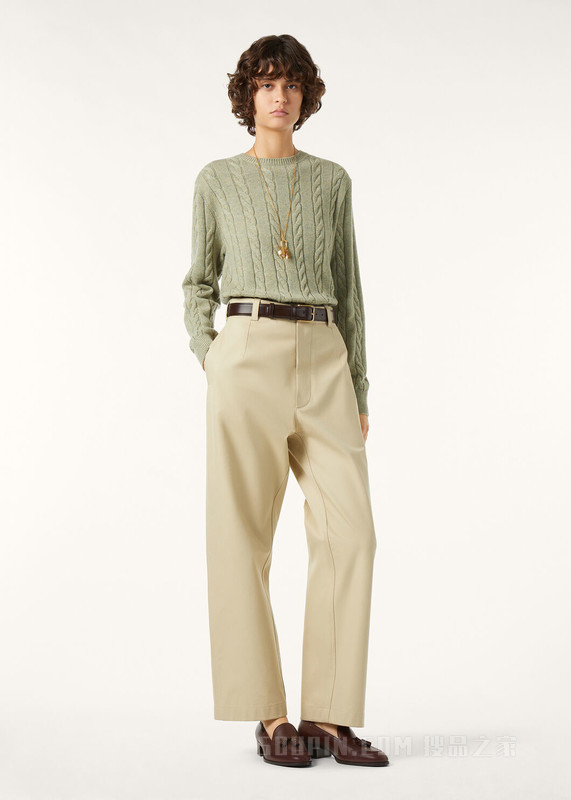 Cedar女士圆领上衣 羊绒