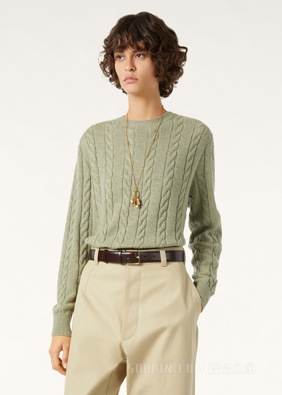 Cedar女士圆领上衣 羊绒