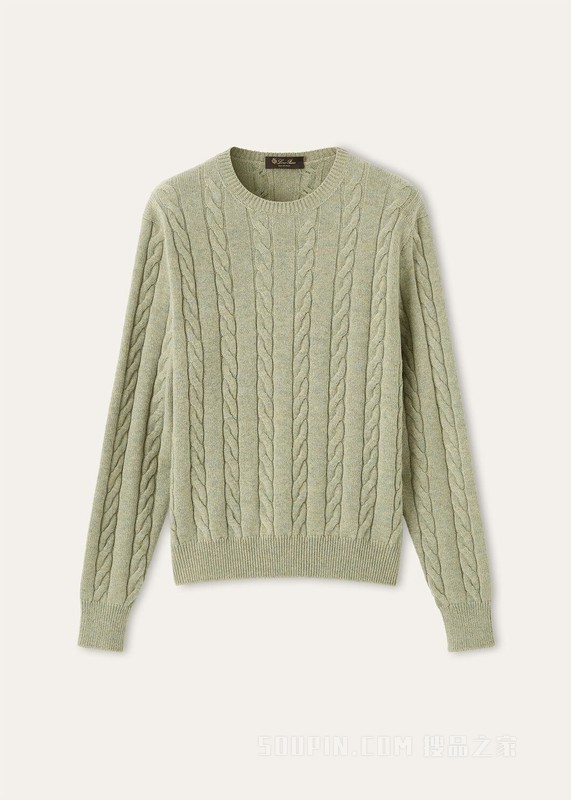 Cedar女士圆领上衣 羊绒