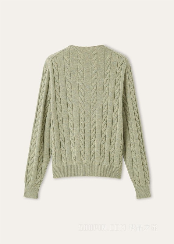 Cedar女士圆领上衣 羊绒