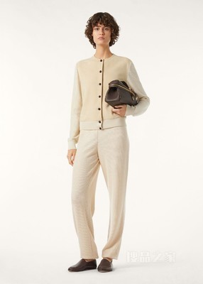 Acacia女士开衫 羊绒, 桑蚕丝