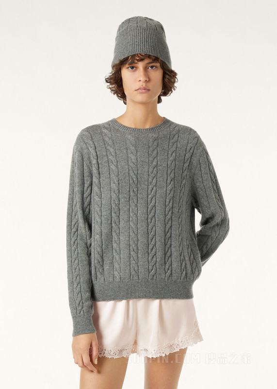 Cedar女士圆领上衣 羊绒