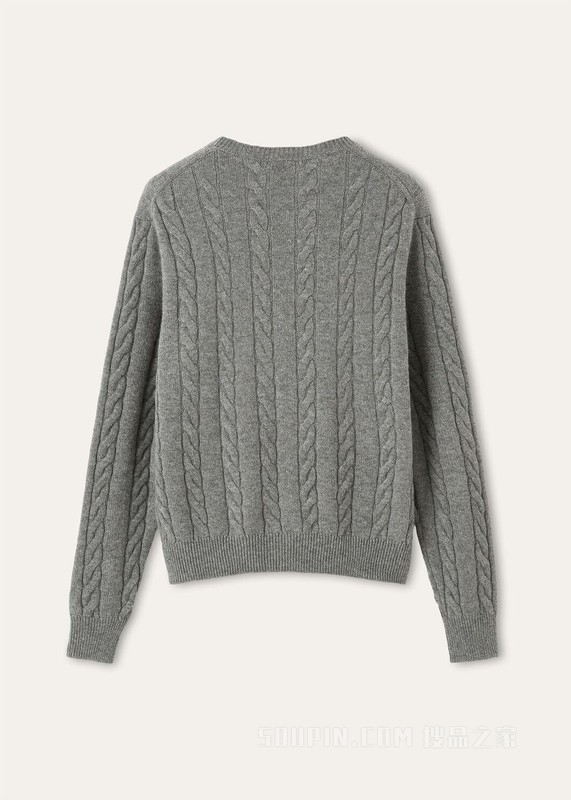 Cedar女士圆领上衣 羊绒