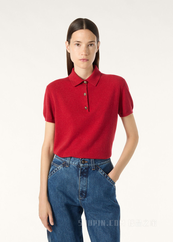 Classic 女士Polo衫 小羊绒