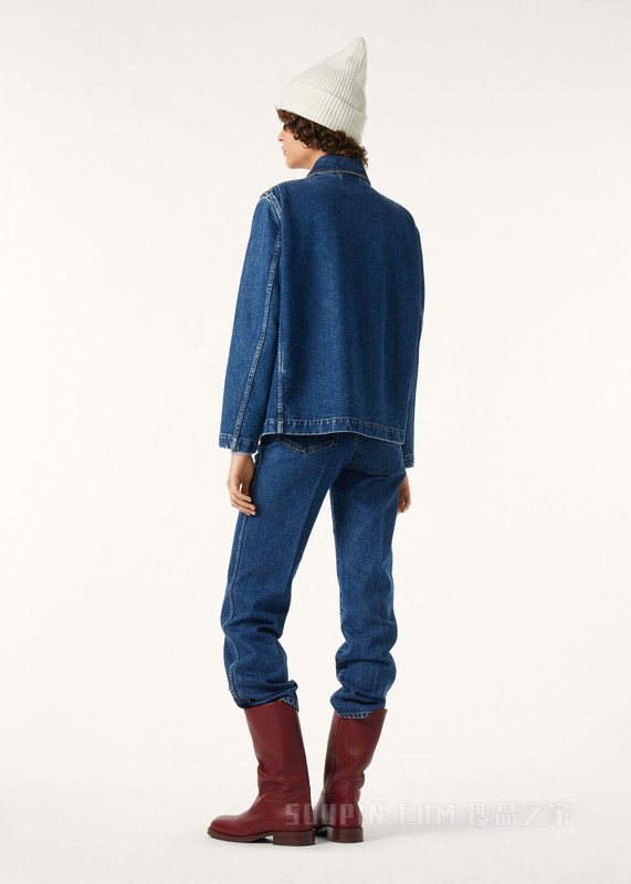 Nichi女士夹克 Denim Silk