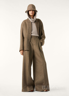 Corey女士卡班夹克 羊绒, 桑蚕丝