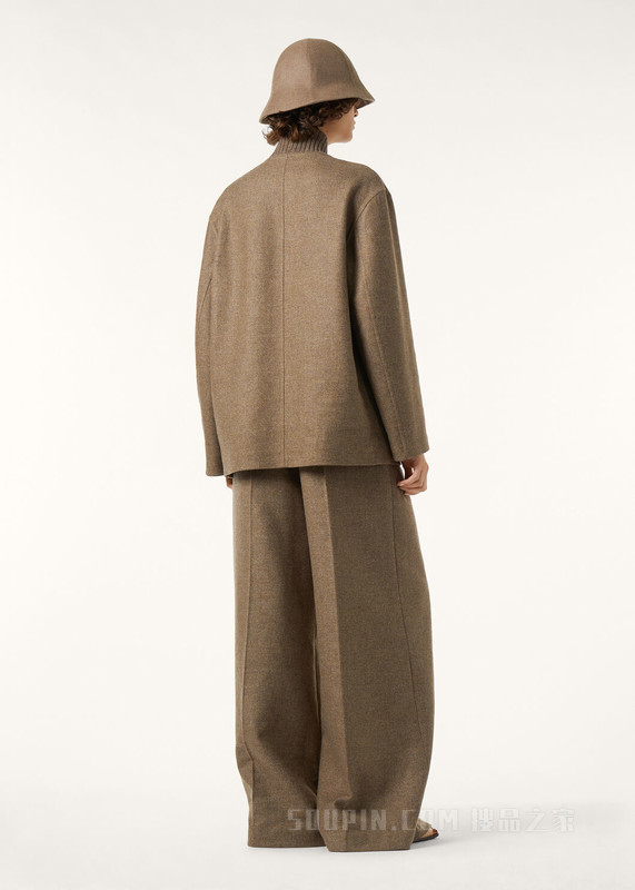 Corey女士卡班夹克 羊绒, 桑蚕丝