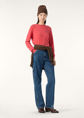 Sergio女士圆领上衣 羊绒