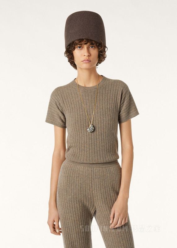 Coste女士圆领T恤 小羊绒