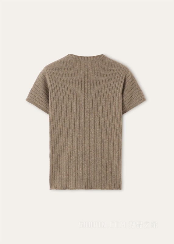 Coste女士圆领T恤 小羊绒