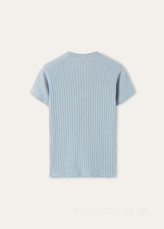 Coste女士圆领T恤 小羊绒