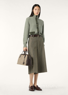 Parksville女士飞行员毛衫 小羊绒