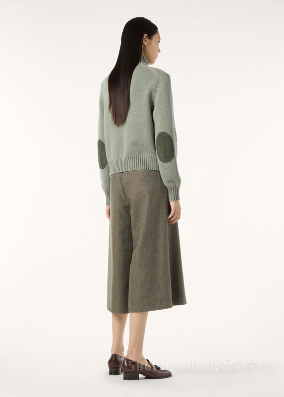 Parksville女士飞行员毛衫 小羊绒