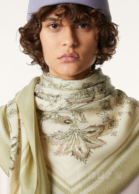 Ophea女士披肩 羊绒, 桑蚕丝