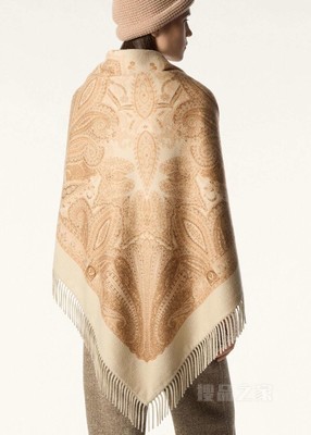 Chandani Horse女士披肩 羊绒