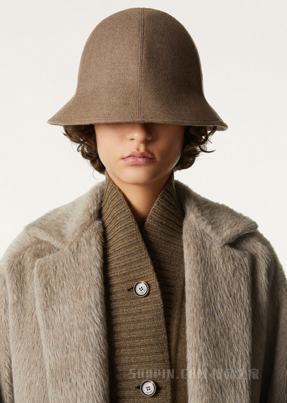 Zaltana女士帽子 羊绒, 桑蚕丝