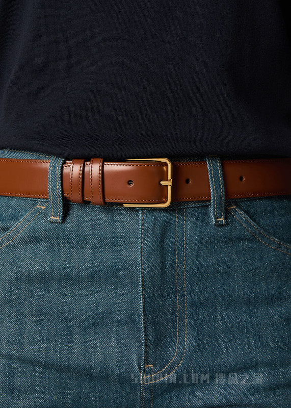 Mayfair女士腰带 公牛皮