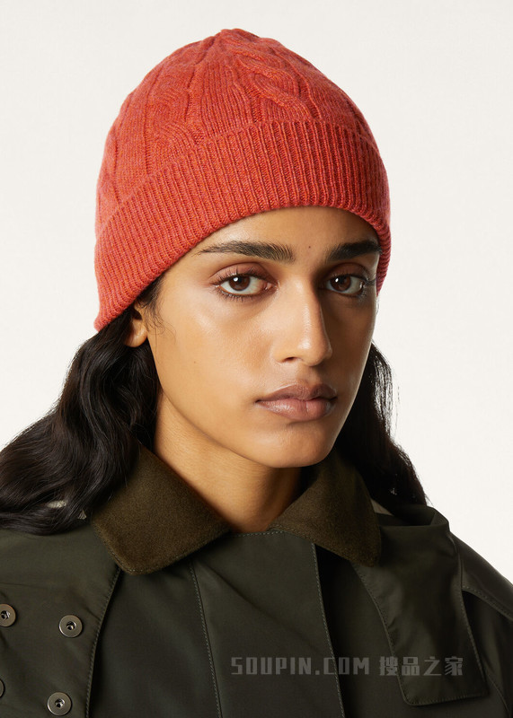 Cedar女士针织帽 羊绒