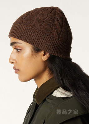 Cedar女士针织帽 羊绒