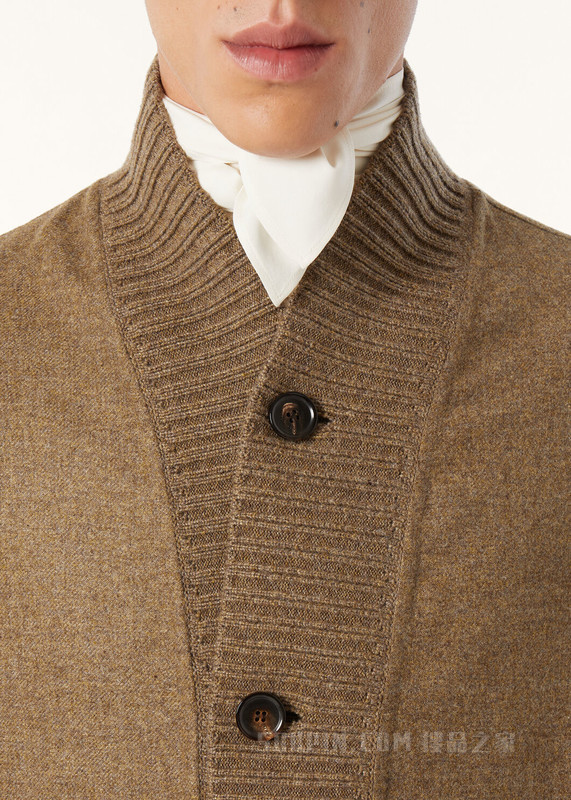 Hayle男士外套 羊绒, 桑蚕丝