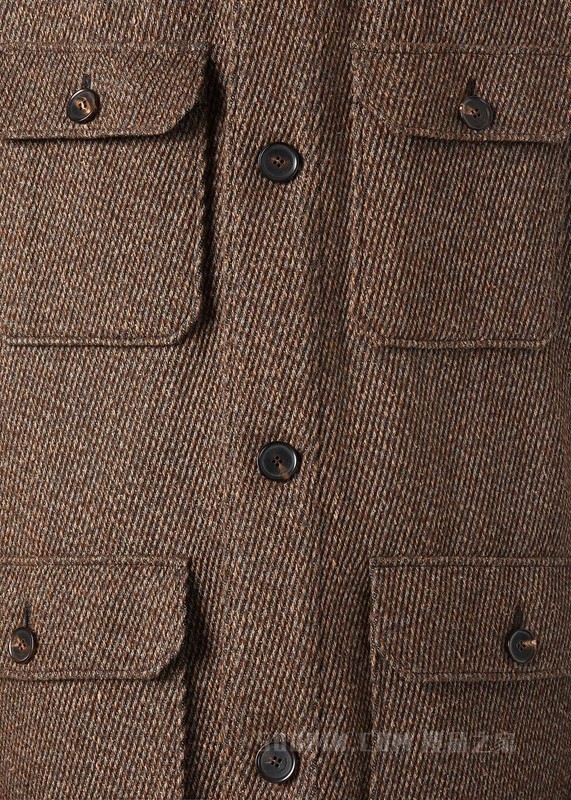 Andover男士夹克 亚麻, 羊绒, 初剪羊毛, 桑蚕丝