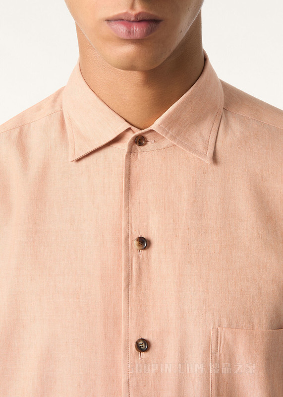 André男士衬衫 亚麻, 初剪羊毛