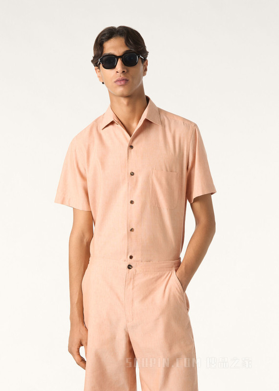 André男士衬衫 亚麻, 初剪羊毛