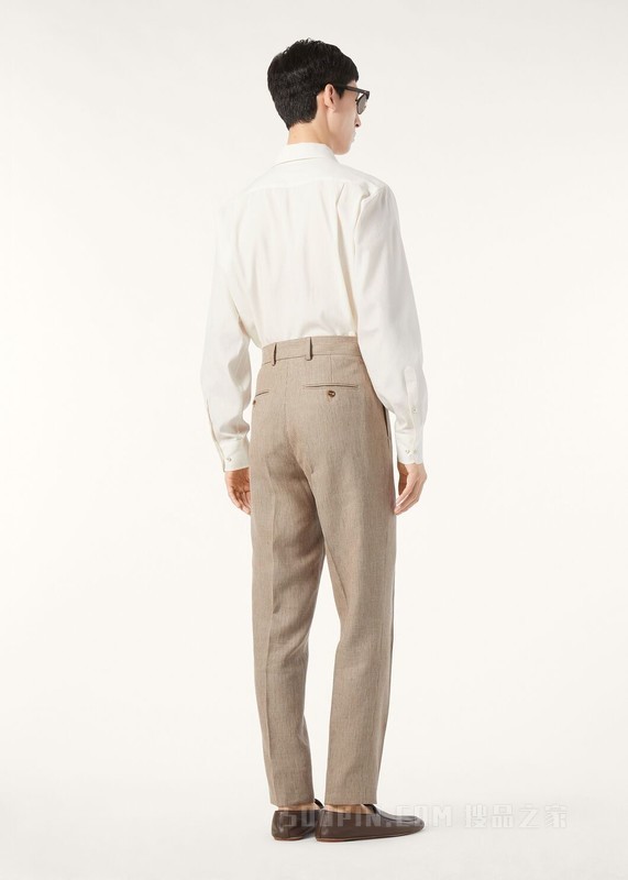 André男士衬衫 亚麻, 初剪羊毛