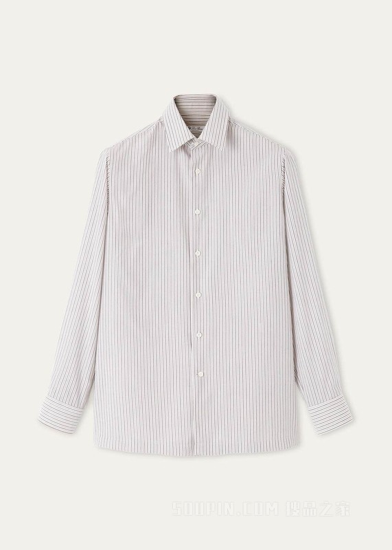 Filippo男士衬衫 初剪羊毛, 桑蚕丝