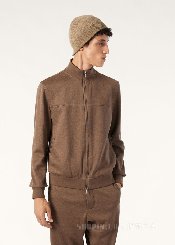 Fir男士飞行员夹克 羊绒, 海岛棉