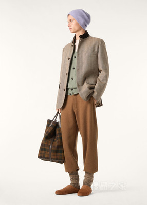 Hazel男士长裤 绵羊毛, 羊绒