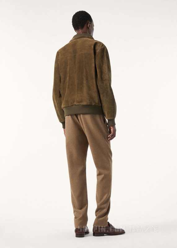 Maremma男士飞行员夹克 小牛皮