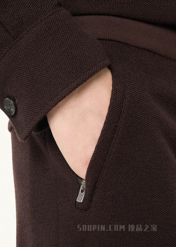 Poplar男士长裤 羊绒, 棉 , 桑蚕丝