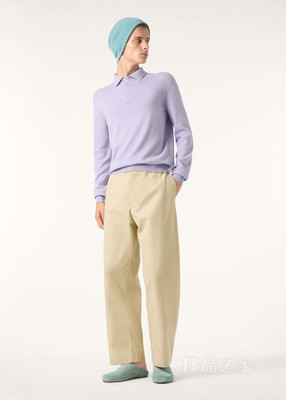 Sergio 男士Polo衫 羊绒