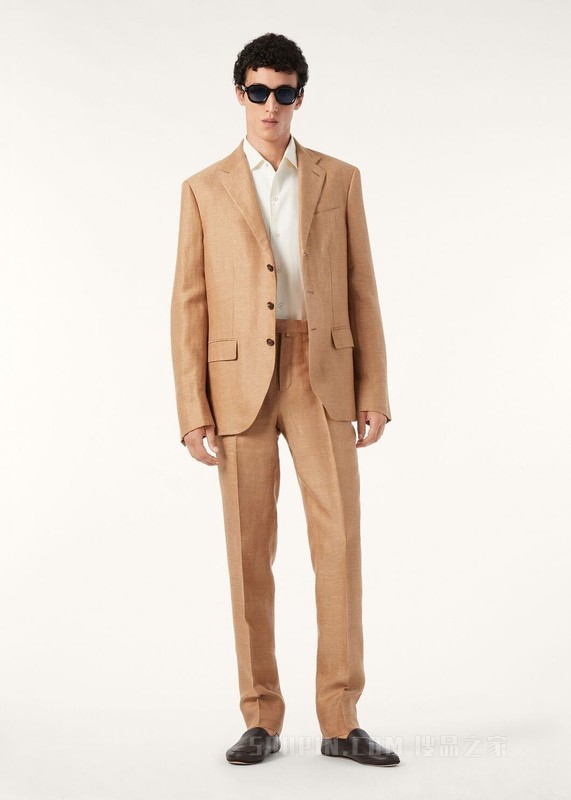 Torino男士西装外套 亚麻