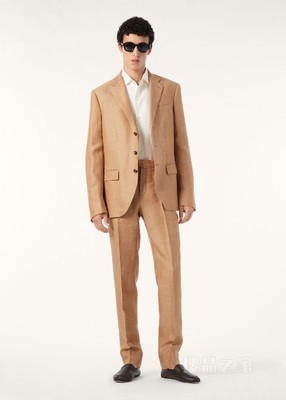 Torino男士西装外套 亚麻