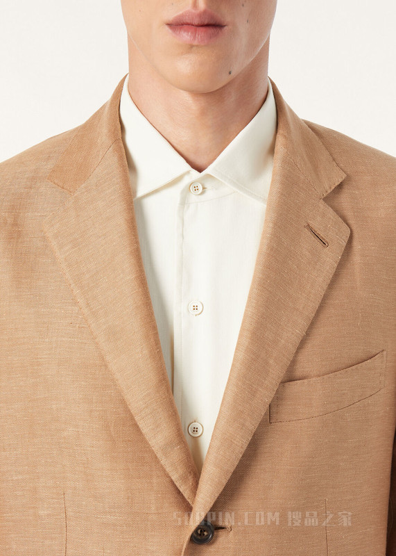 Torino男士西装外套 亚麻