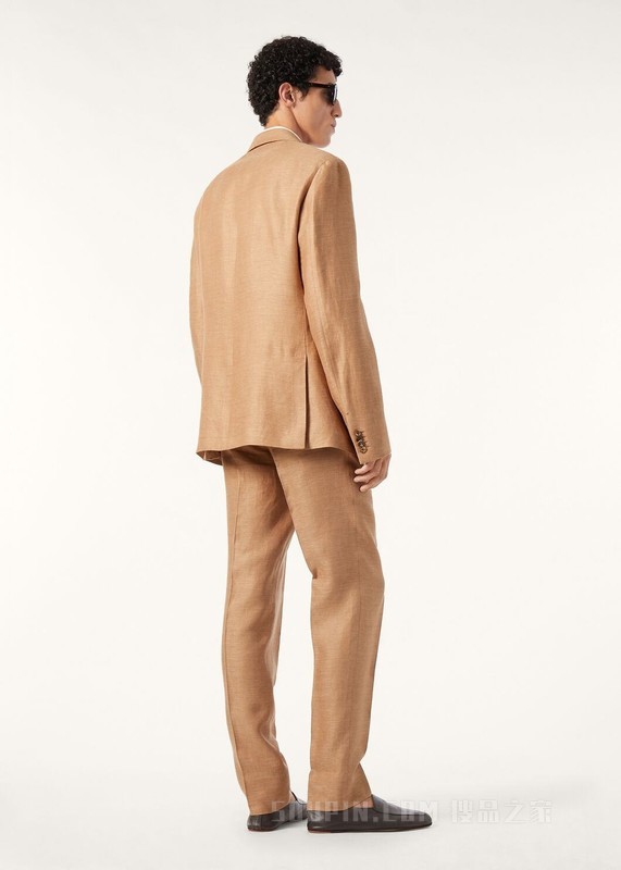 Torino男士西装外套 亚麻